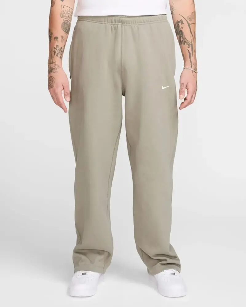 Брюки мужские Nike Solo Swoosh Open-Hem Fleece