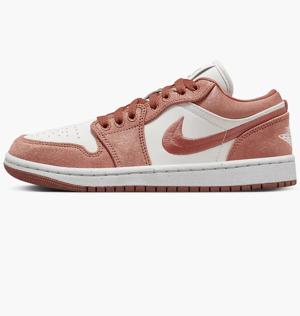 Кроссовки женские Jordan 1 Low Se Canvas Sky J Orange (W)