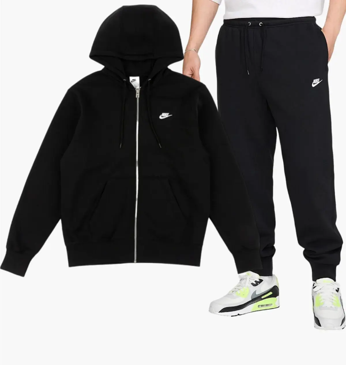 Спортивний костюм чоловічий Nike Club Bb Black