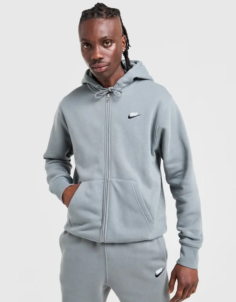 Кофта мужская Nike Nk Club Bb Fz Hd