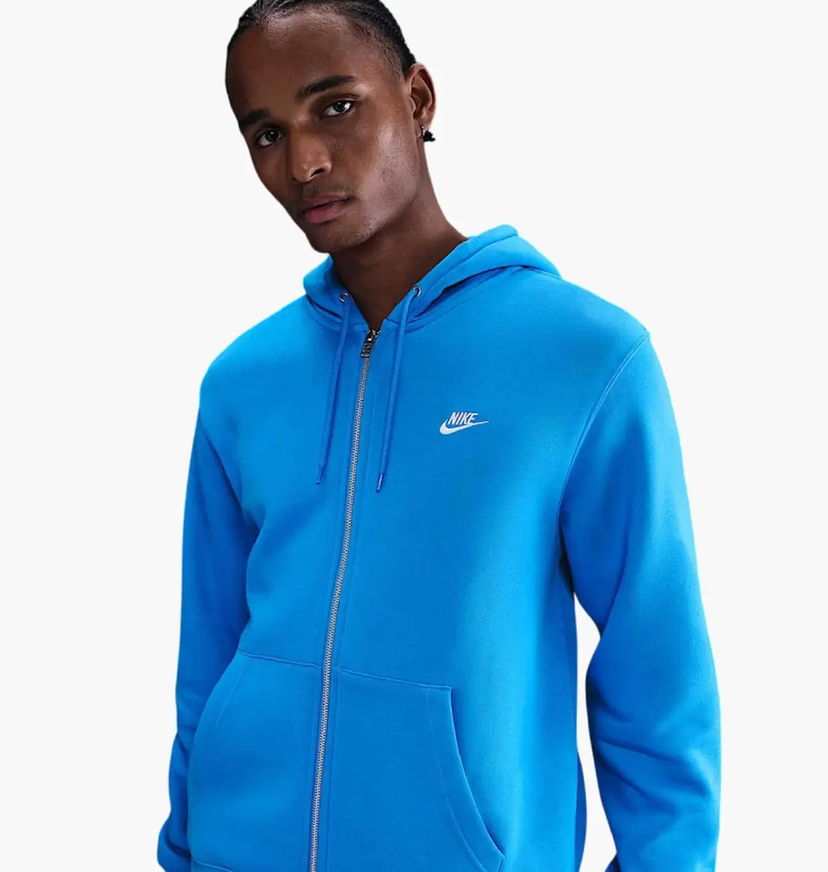 Кофта чоловіча Nike Club Bb Fz Blue
