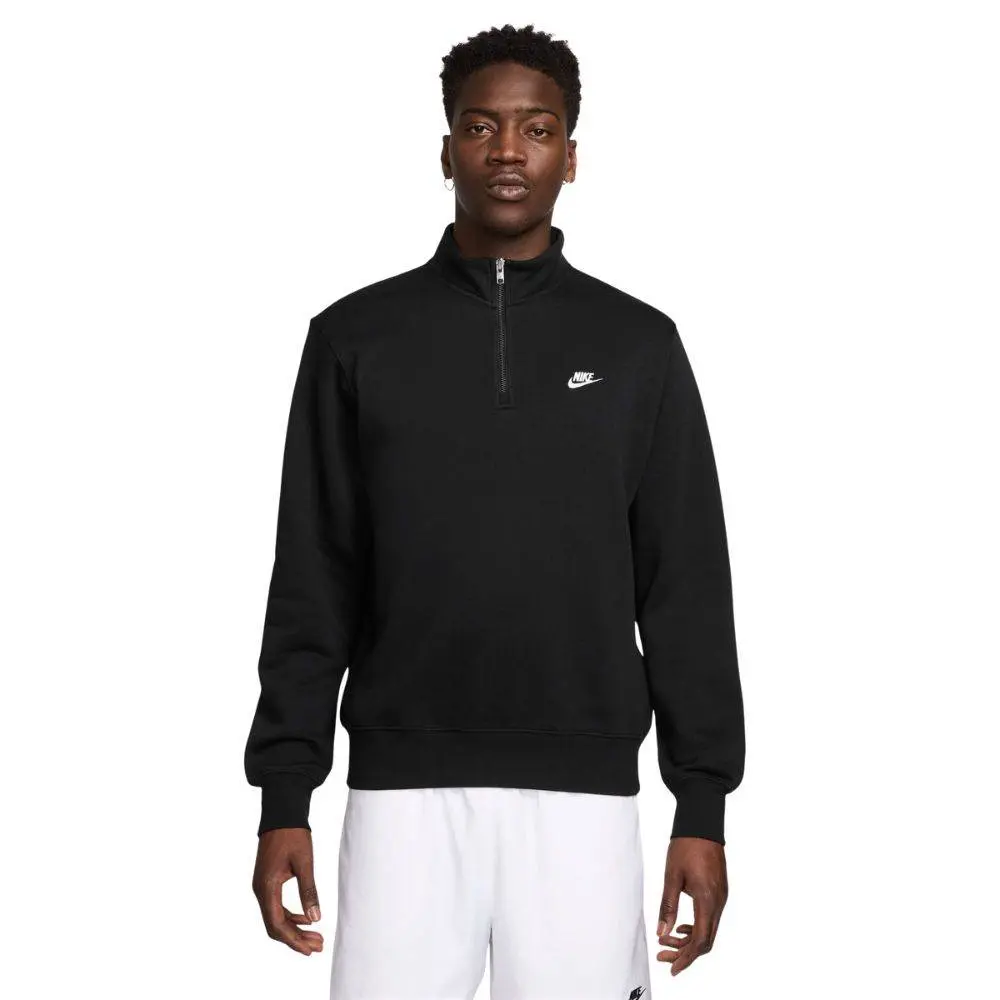 Кофта мужская Nike Club Half-Zip Fleece Top
