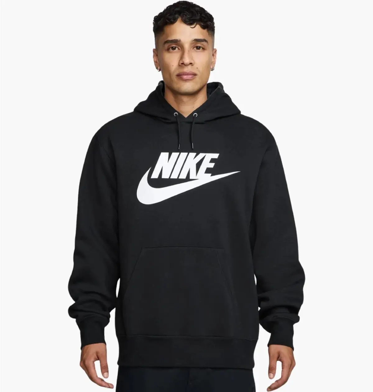 Кофта мужская Nike Club Bb Fz Black