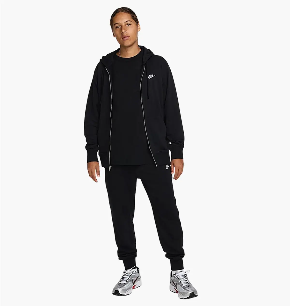 Спортивний костюм чоловічий Nike M Nk Club Ft Fz Black