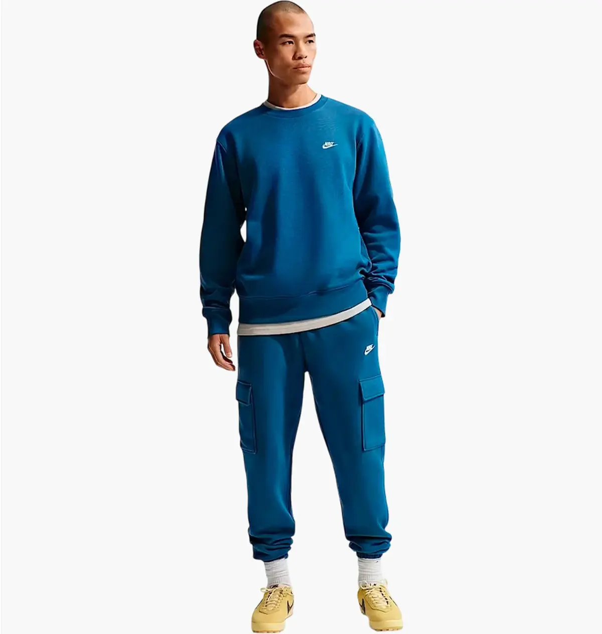 Кофта мужская Nike Club синяя FN3886-476