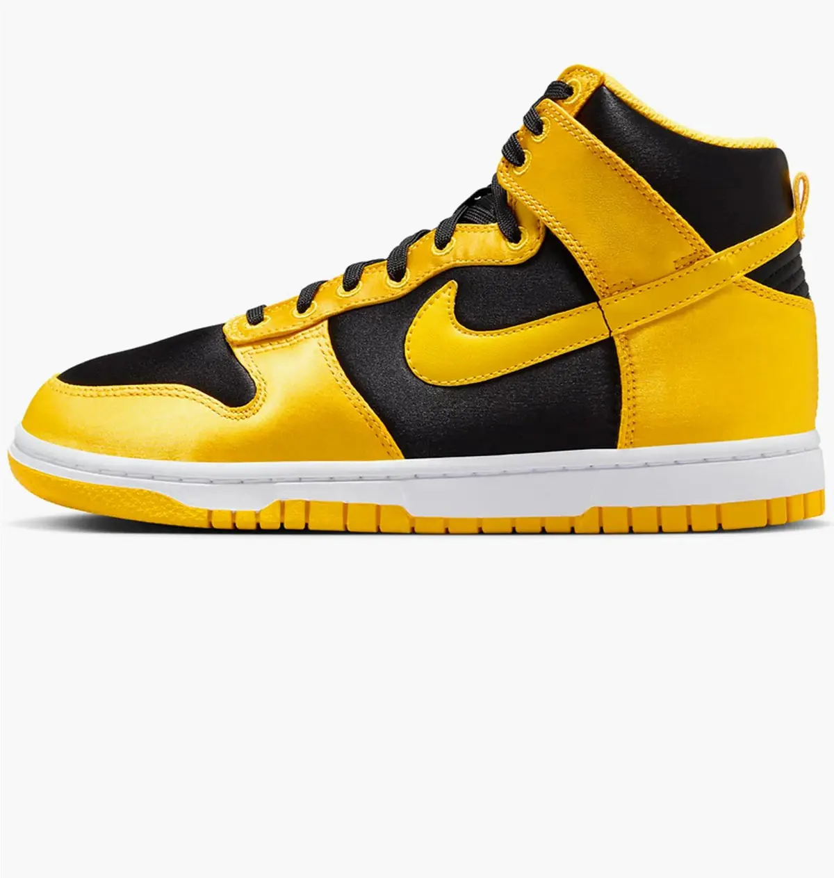 Кросівки жіночі Nike W Dunk High Satin Goldenrod