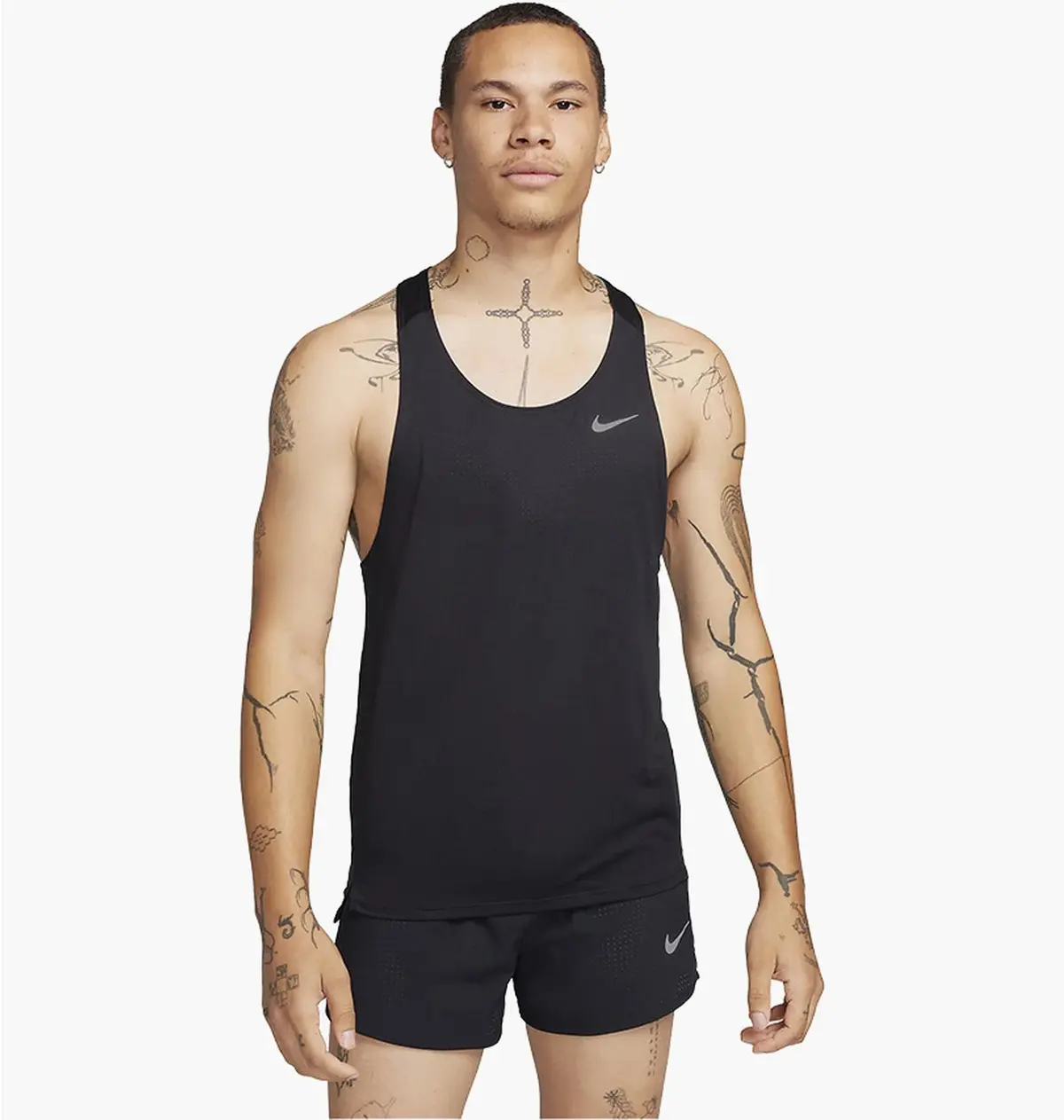Майка чоловіча Nike Fast Dri-Fit Running Singlet Black
