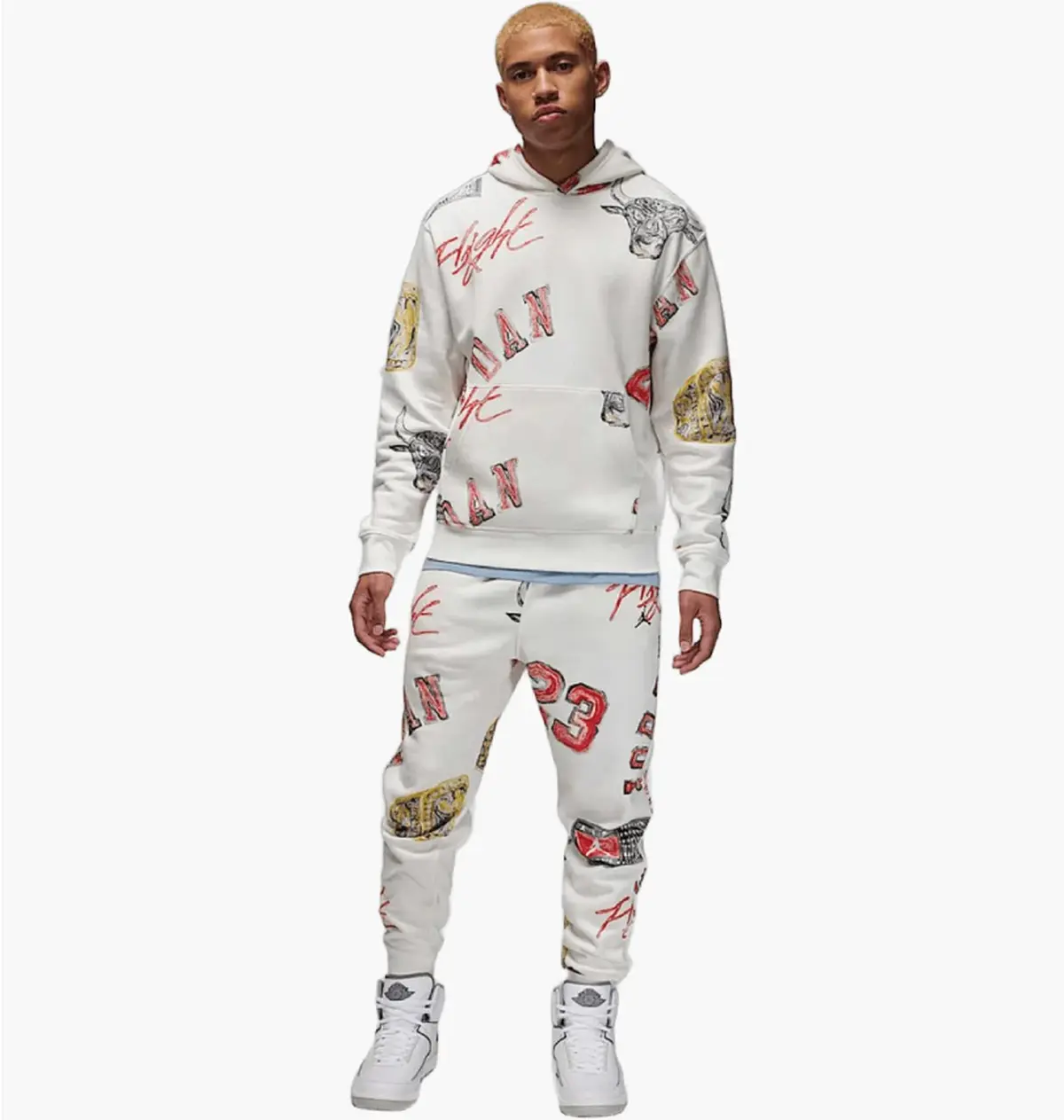Спортивний костюм чоловічий Jordan Brooklyn Fleece White
