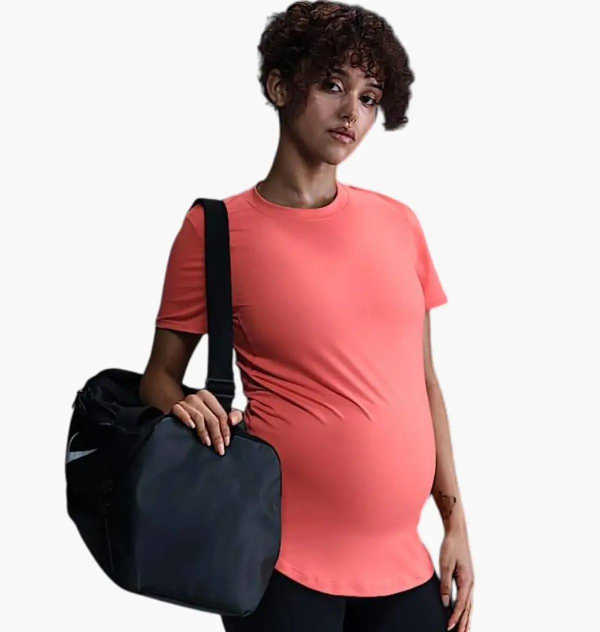 Футболка жіноча Nike One Dri-Fit Slim-Fit Pink