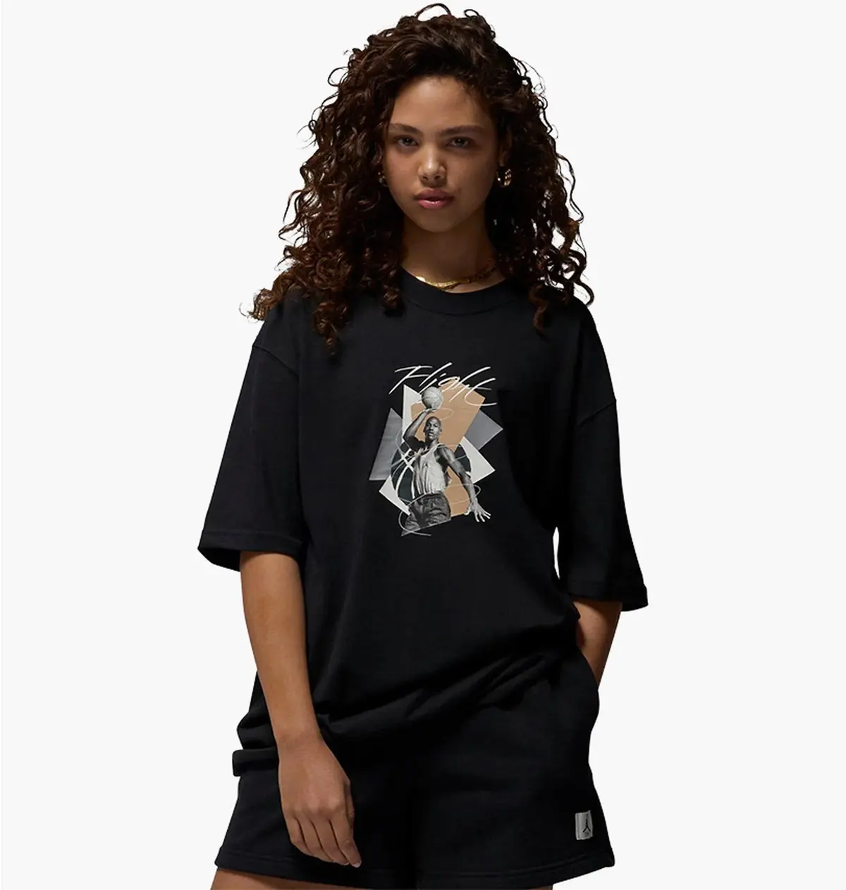Футболка жіноча Jordan Essentials Os 2 Graphic Oversized Short-Sleeve