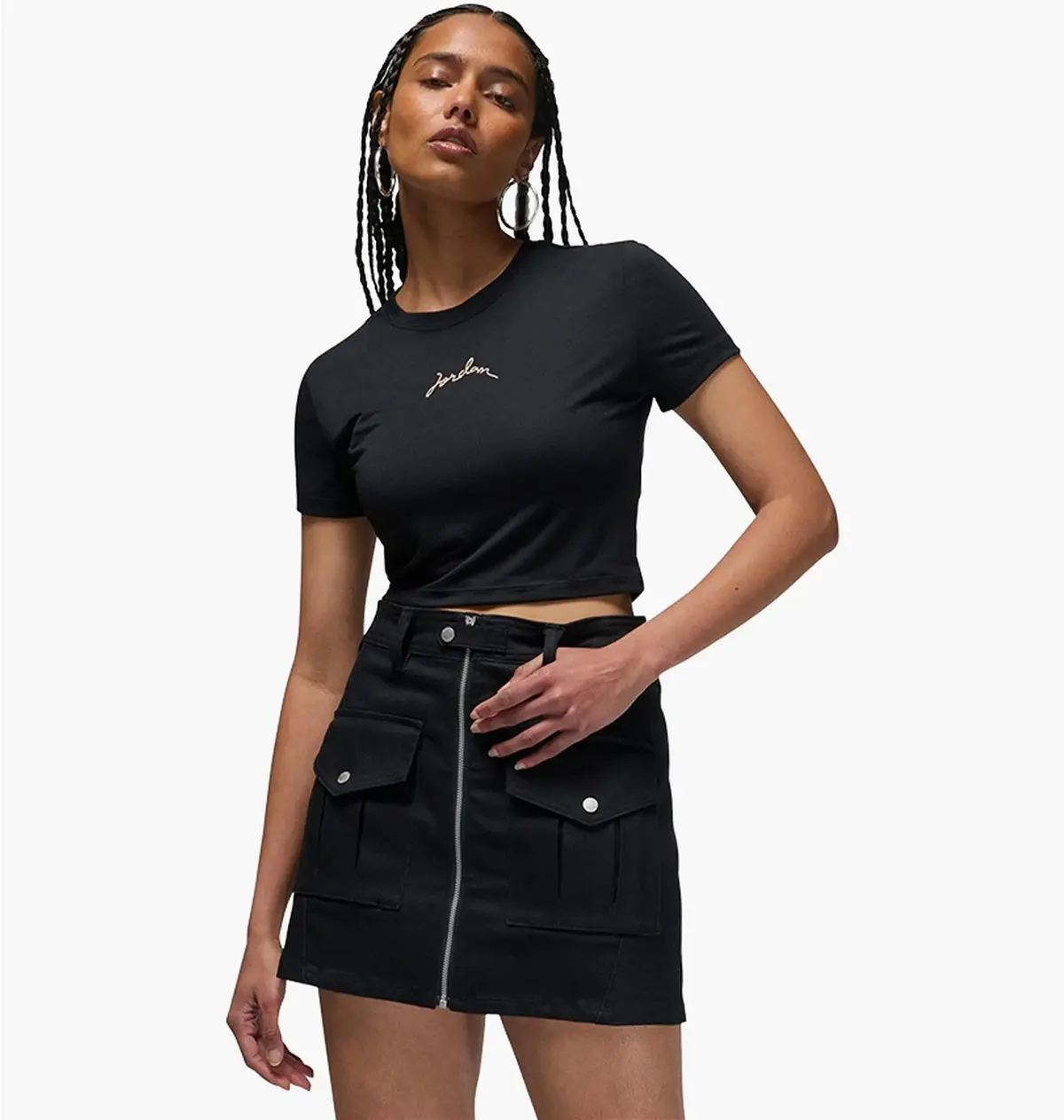 Футболка жіноча Jordan Slim Cropped T-Shirt
