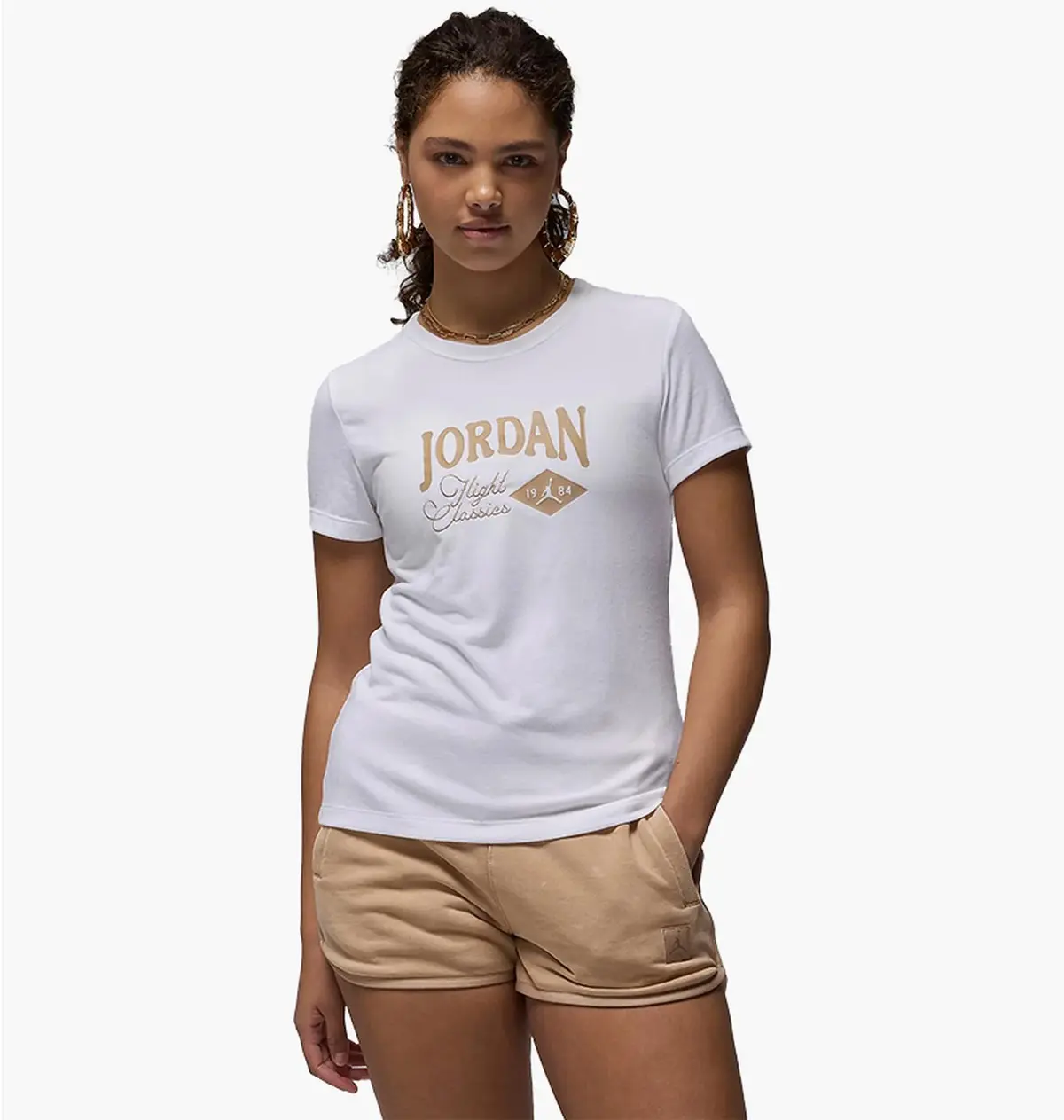 Футболка жіноча Jordan W Ss Gfx Slim Tee