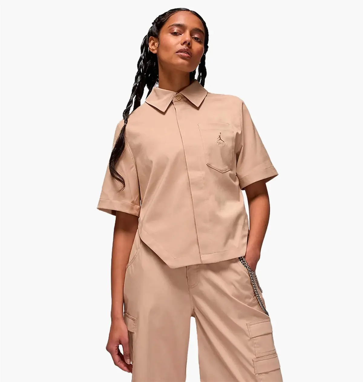 Кофта женские Jordan Woven Crop Top