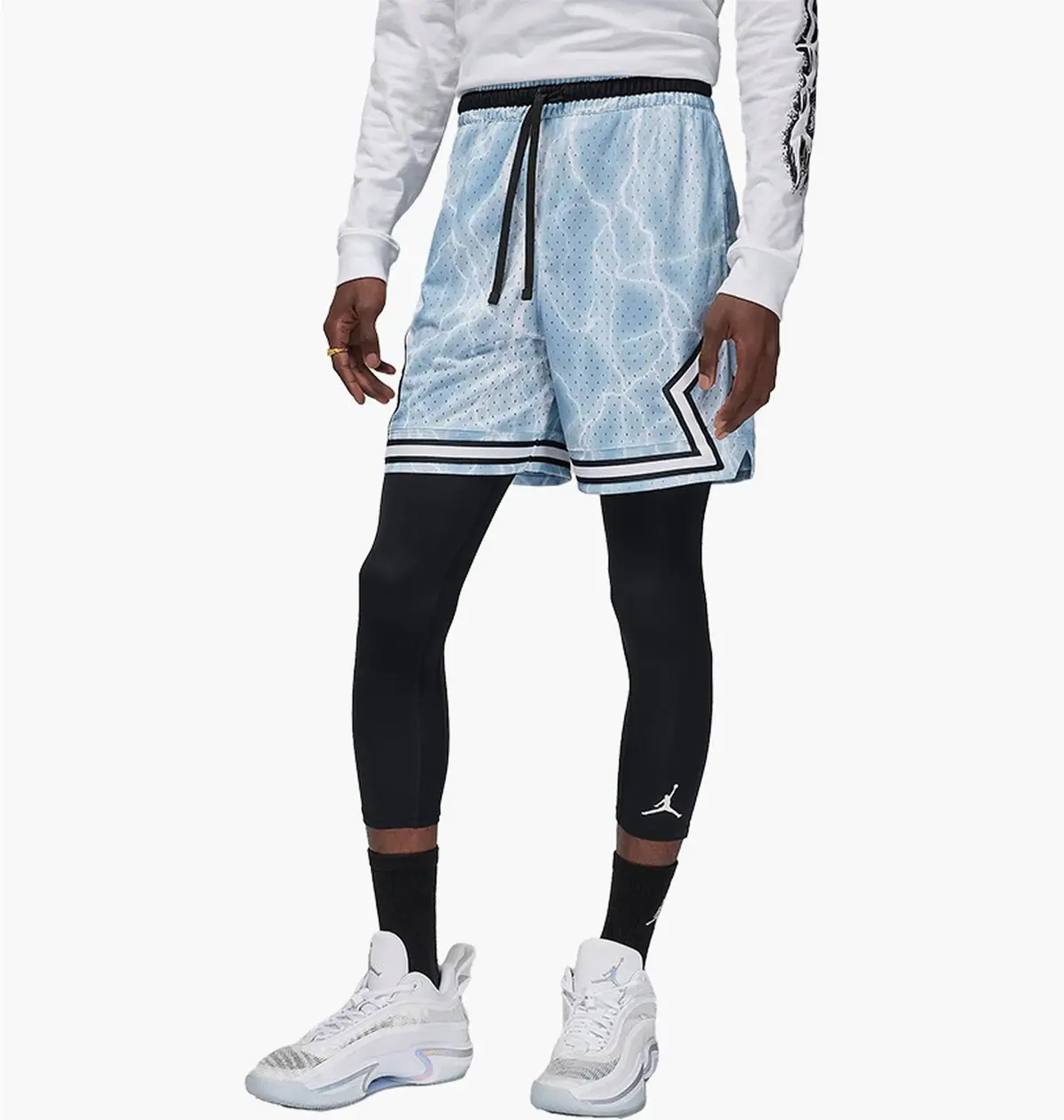 Шорти чоловічі Jordan Dri-Fit Sport Diamond Shorts Light Blue