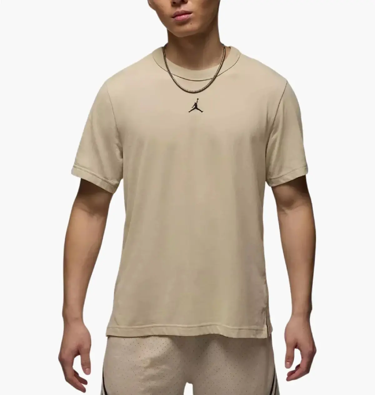 Футболка чоловіча Jordan Sport Dri-Fit Beige