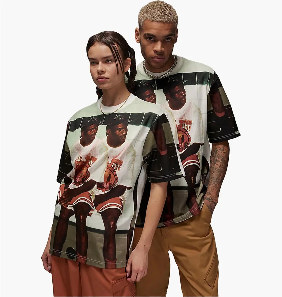 Футболка чоловіча Jordan Air T-Shirt Flight Heritage Multi