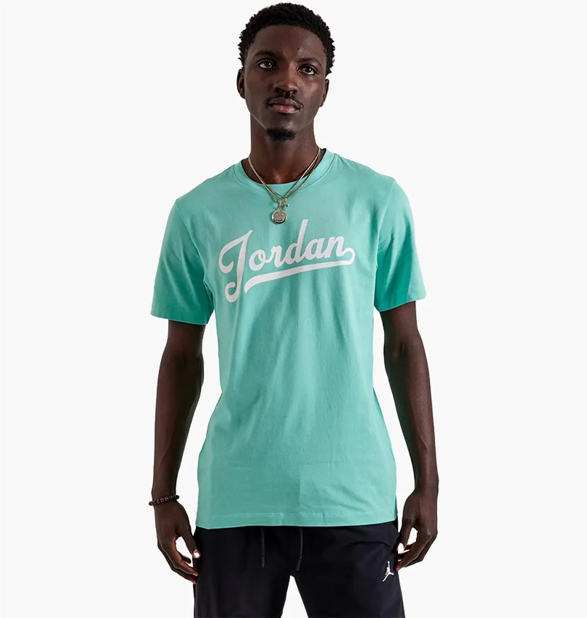Футболка чоловіча Jordan Flight Mvp Tee Turquoise