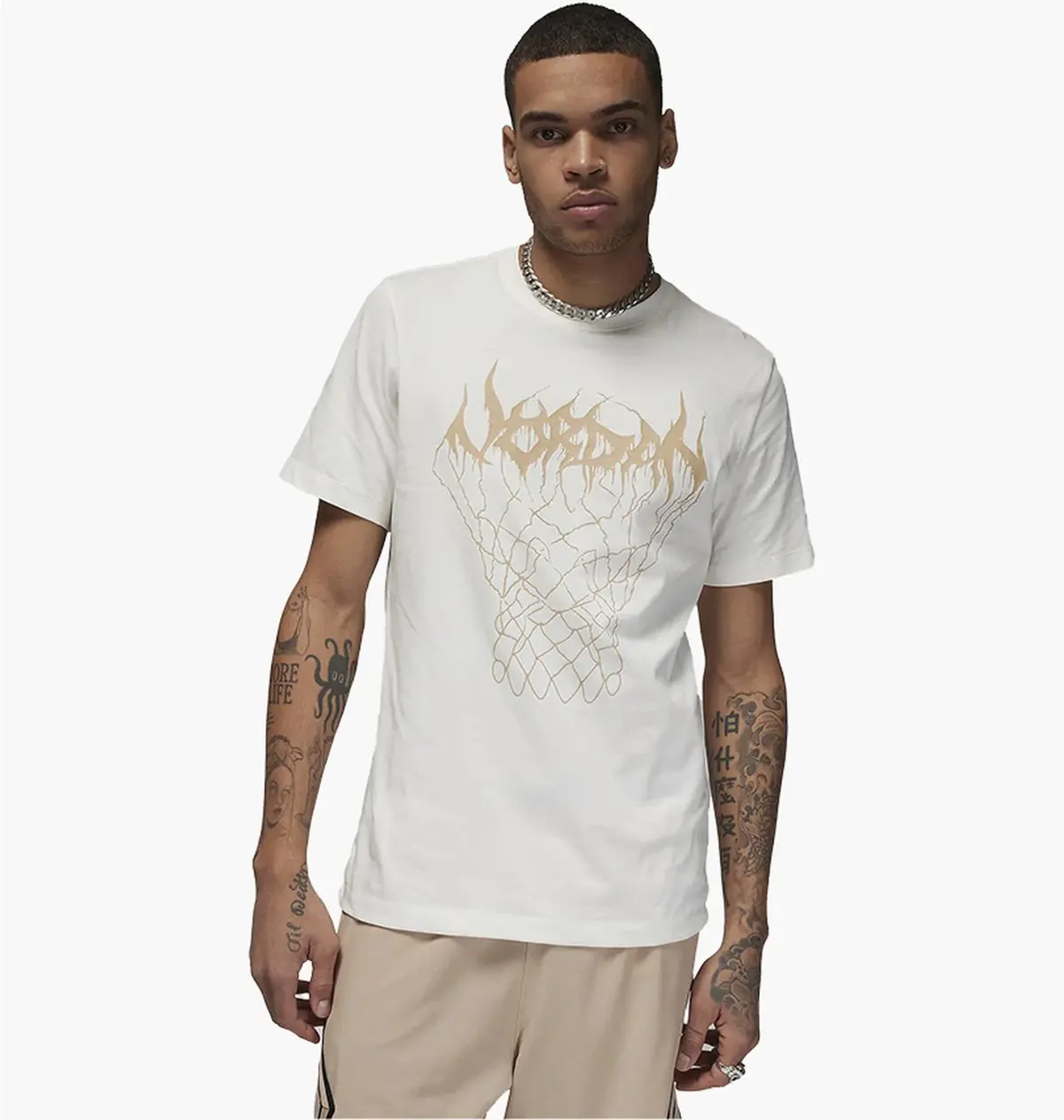 Футболка чоловіча Jordan Dri-Fit Sport Graphic T-Shirt White