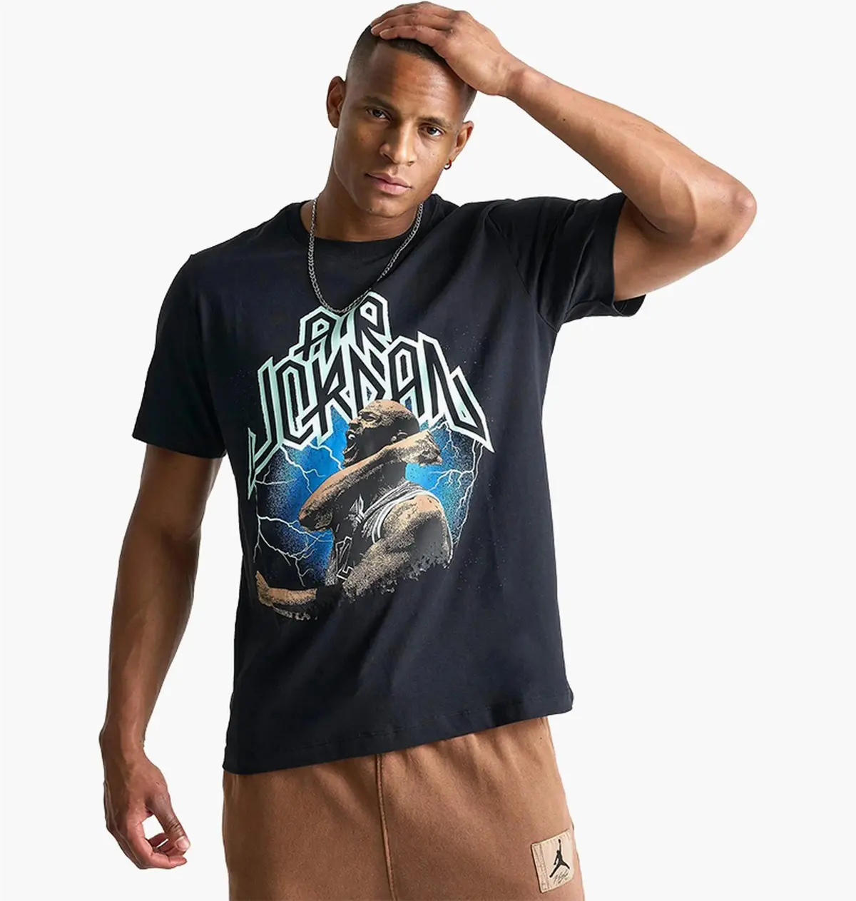 Футболка чоловіча Jordan M Sprt Ss Dri-Fit Gfx Crew