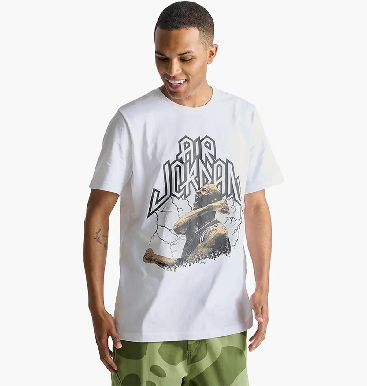 Футболка чоловіча Jordan M Sprt Ss Dri-Fit Gfx Crew Fn6016-100