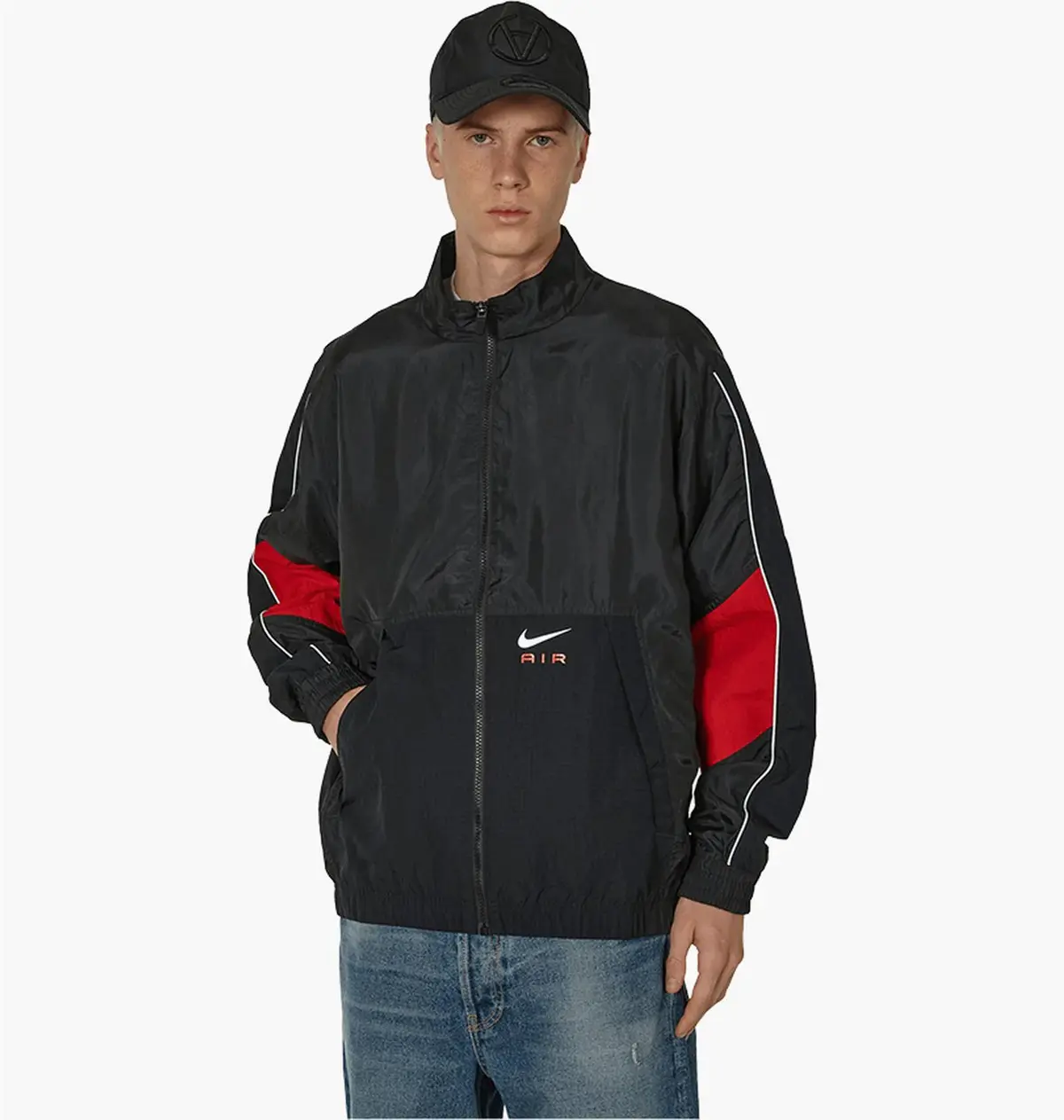 Кофта чоловіча Nike Air Woven Tracktop Black