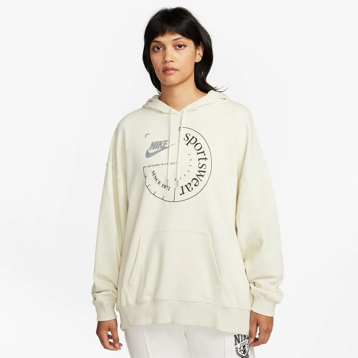 Кофта жіночі Nike W Nsw Ft Os Fleece Po Hoodie Spu