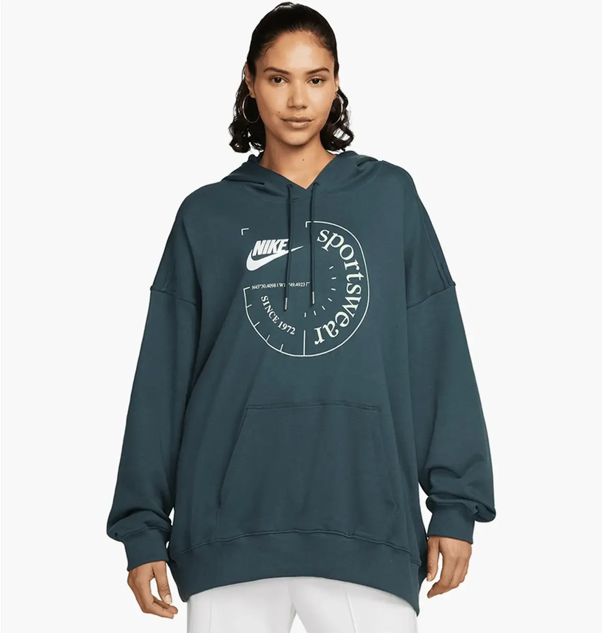 Кофта жіночі Nike W Nsw Ft Os Fleece Po Hoodie Spu