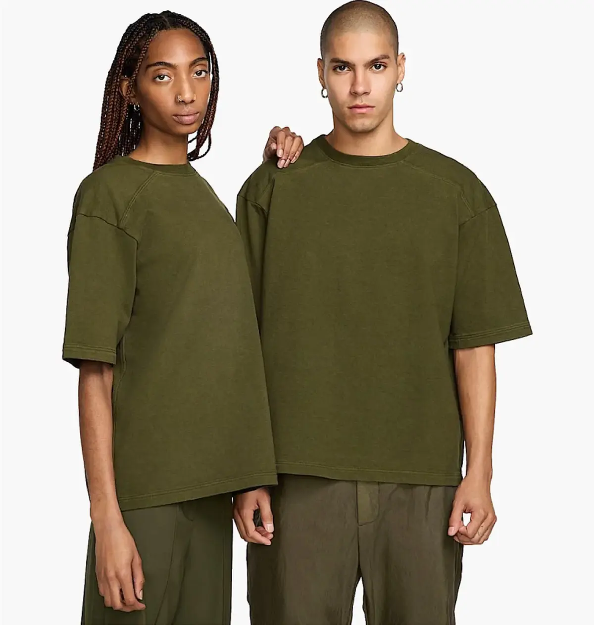 Футболка унісекс Nike Every Stitch Considered Garment Dyed Olive