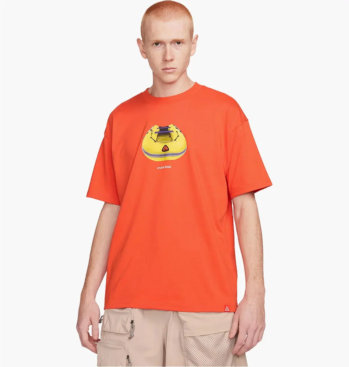 Футболка чоловіча Nike Acg Cruise Boat Dri-Fit T-Shirt Orange