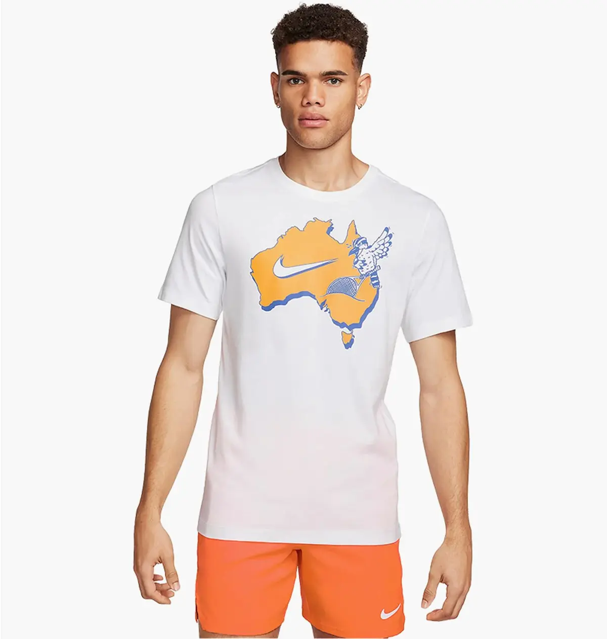 Футболка мужская Nike T-Shirt Court White