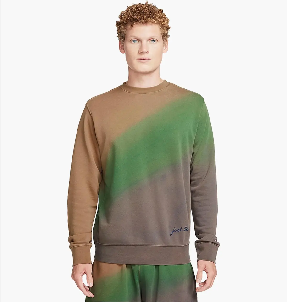 Кофта чоловіча Nike Sportswear Club French Terry Crew-Neck Sweatshirt Multi