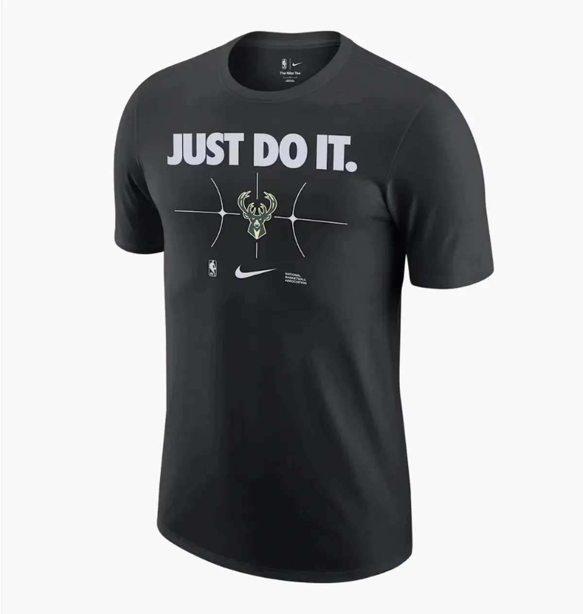 Футболка мужская Nike Milwaukee Bucks Essential Black