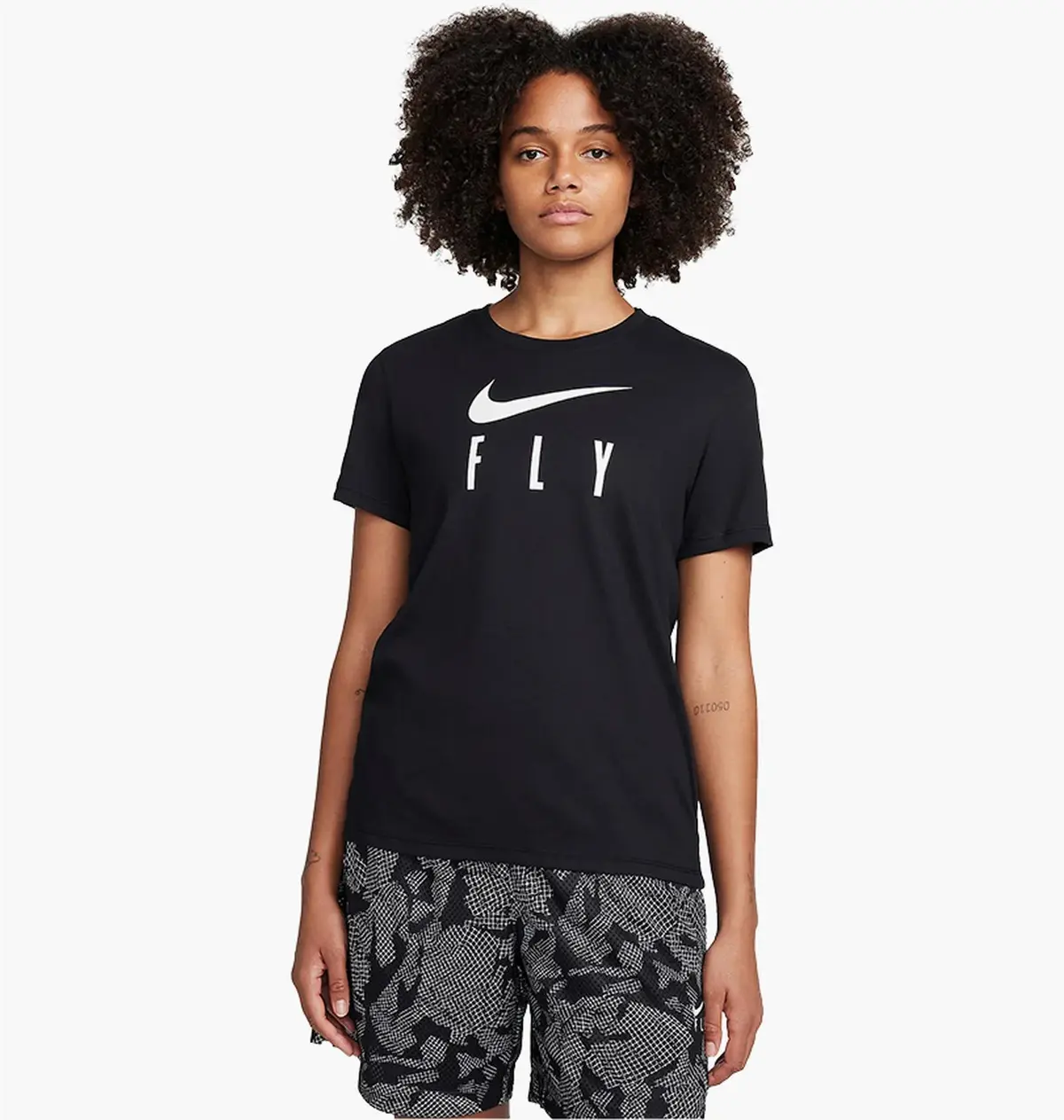 Футболка жіноча Nike W Nk Df Swoosh Fly Grx Tee