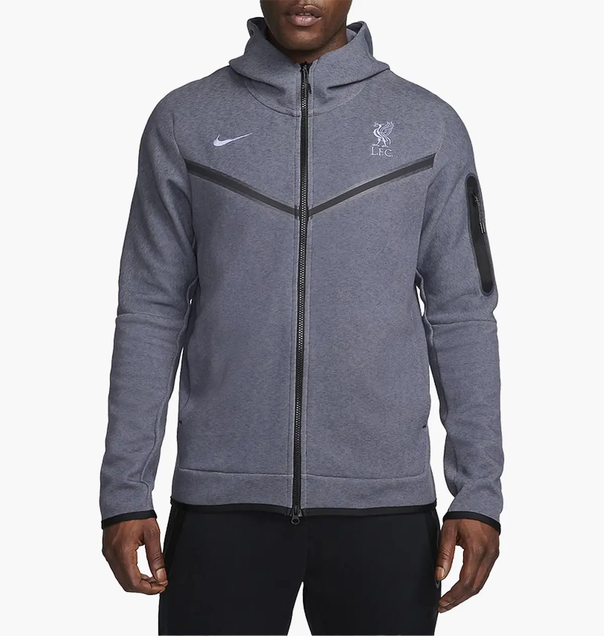 Кофта чоловіча Nike Hooded Sweatshirt Lfc Mnsw Tchflc Hoodie Fzwr 3R Blue