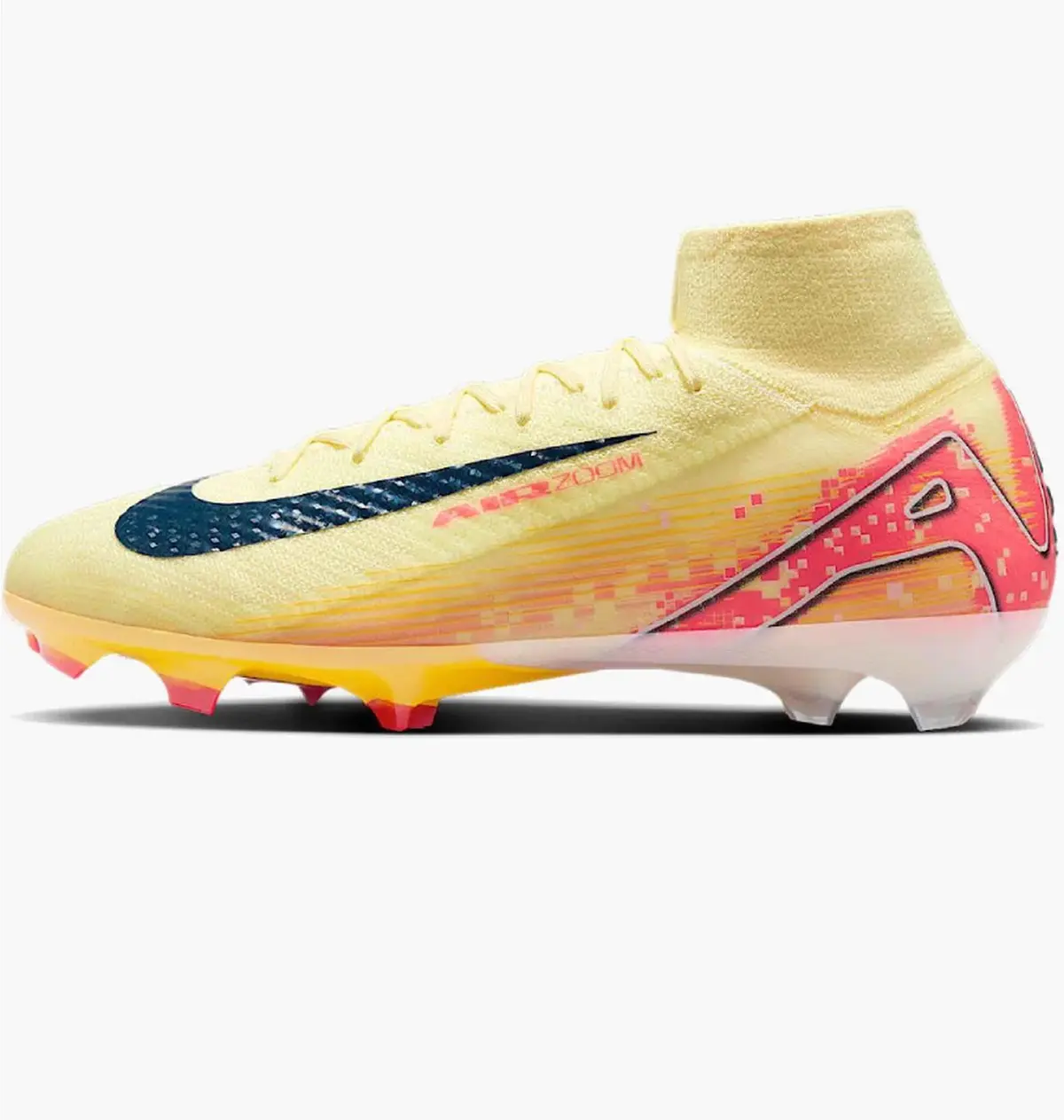 Бутсы унисекс Nike Mercurial Superfly 10 Elite Mbappe Fg Orange