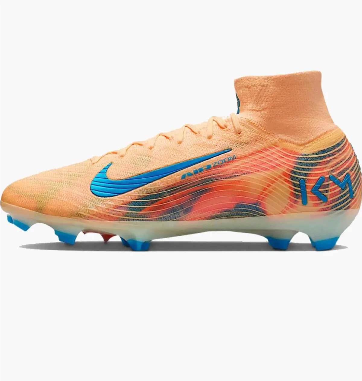 Бутсы унисекс Nike Superfly 10 Elite Km Orange