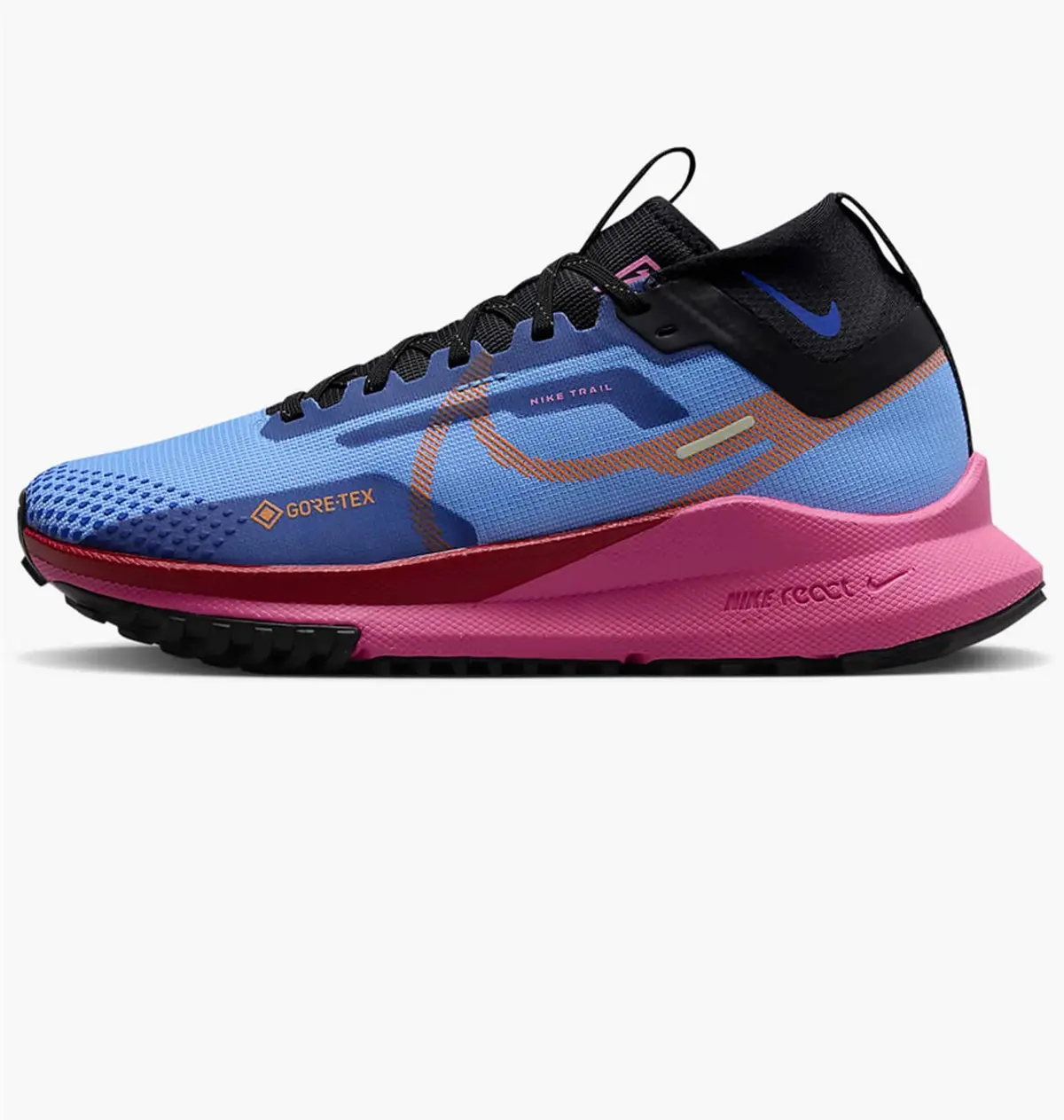 Трейловые кроссовки для бега женские Nike W React Pegasus Trail 4 Gtx Blue