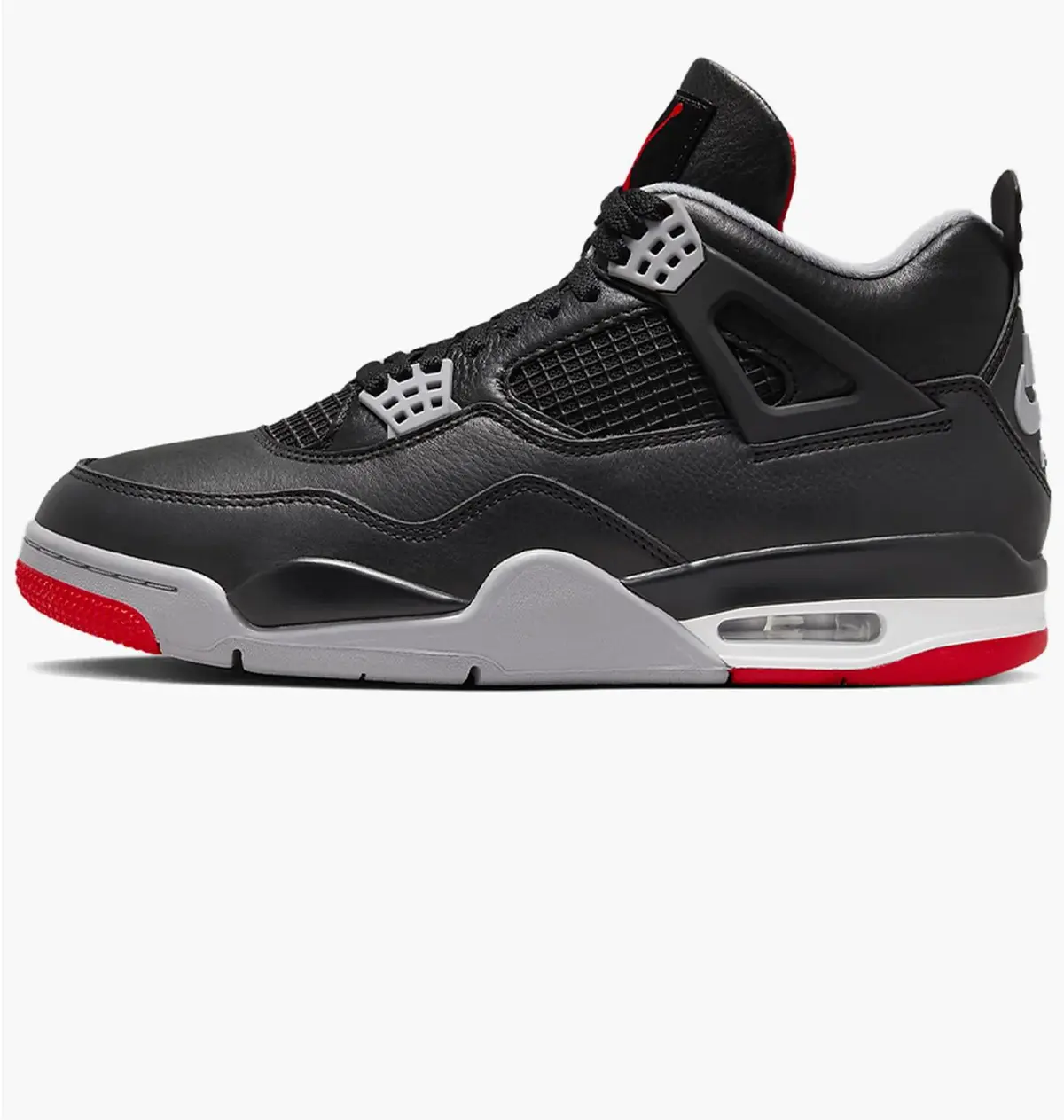 Кросівки чоловічі Jordan Air 4 Retro Bred Reimagined