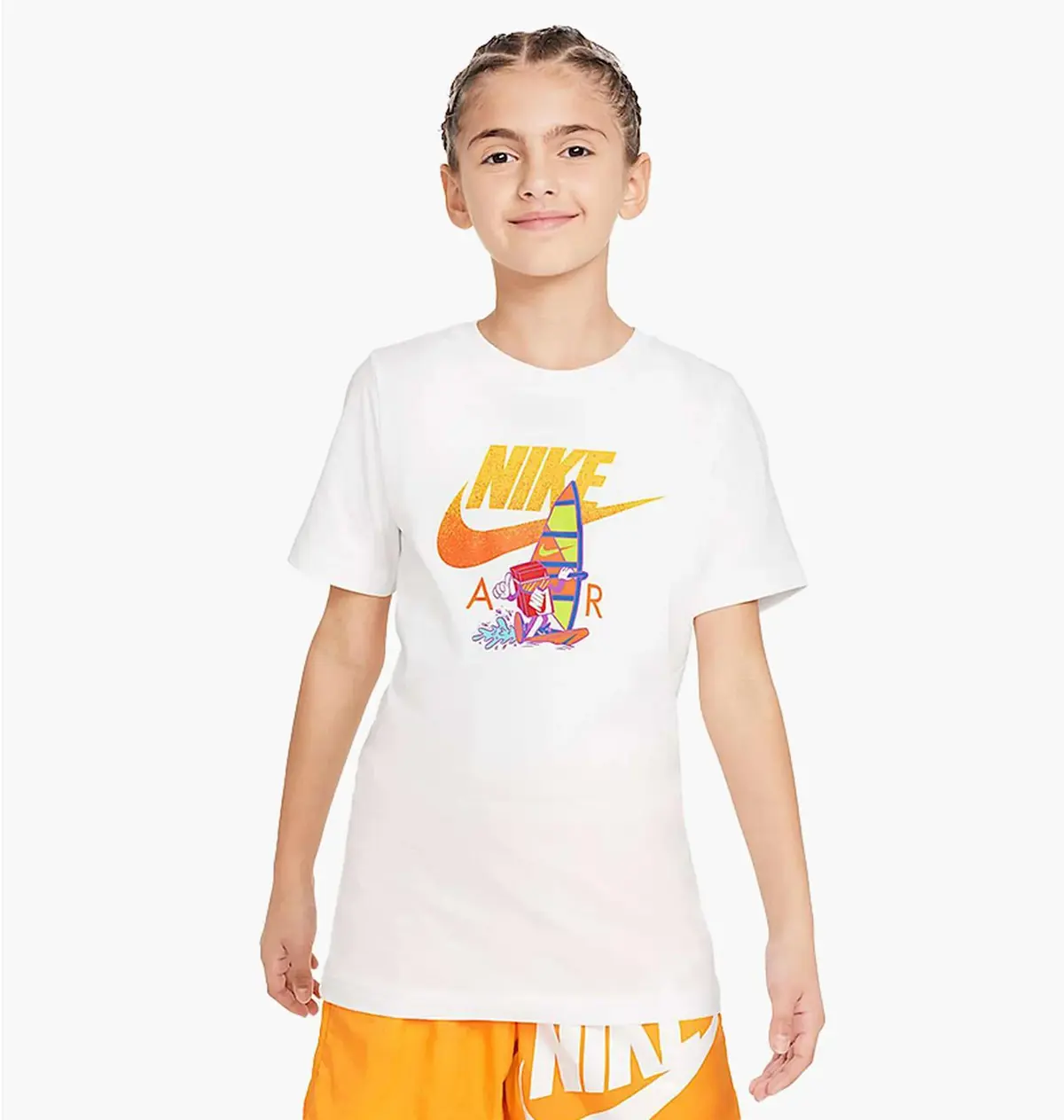 Футболка дитяча Nike Graphic T-Shirt 'White'