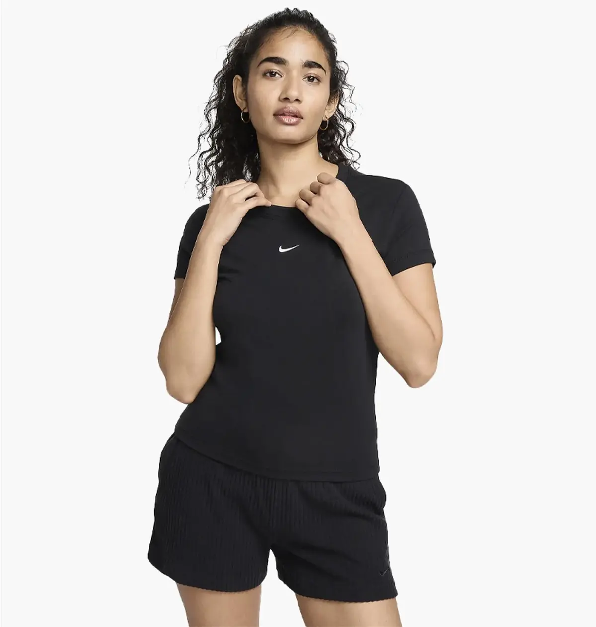 Футболка жіноча Nike Sportswear Chill Knit Md Cropped