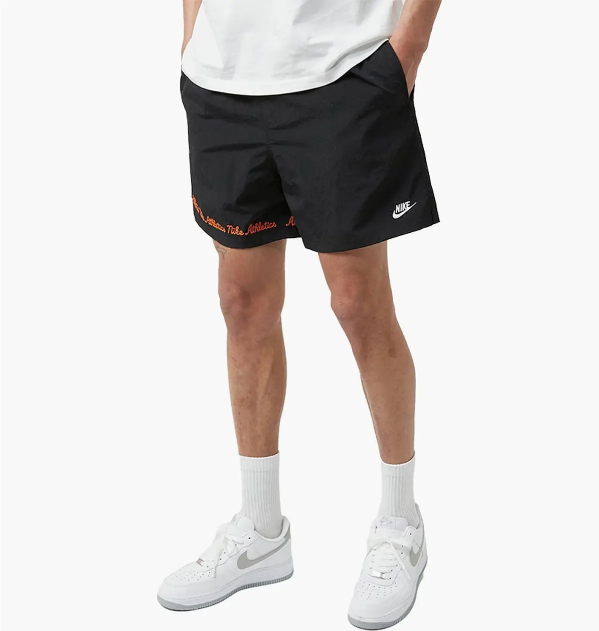 Шорти чоловічі Nike Club Varsity Flow Shorts Black