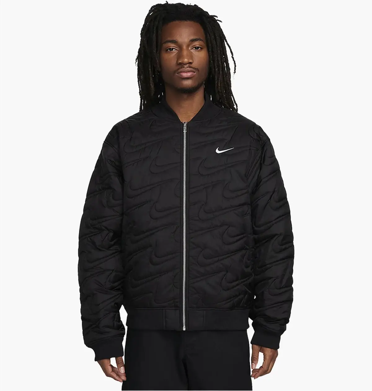 Куртка мужская Nike Sportswear Swoosh Quilted Jacket Black