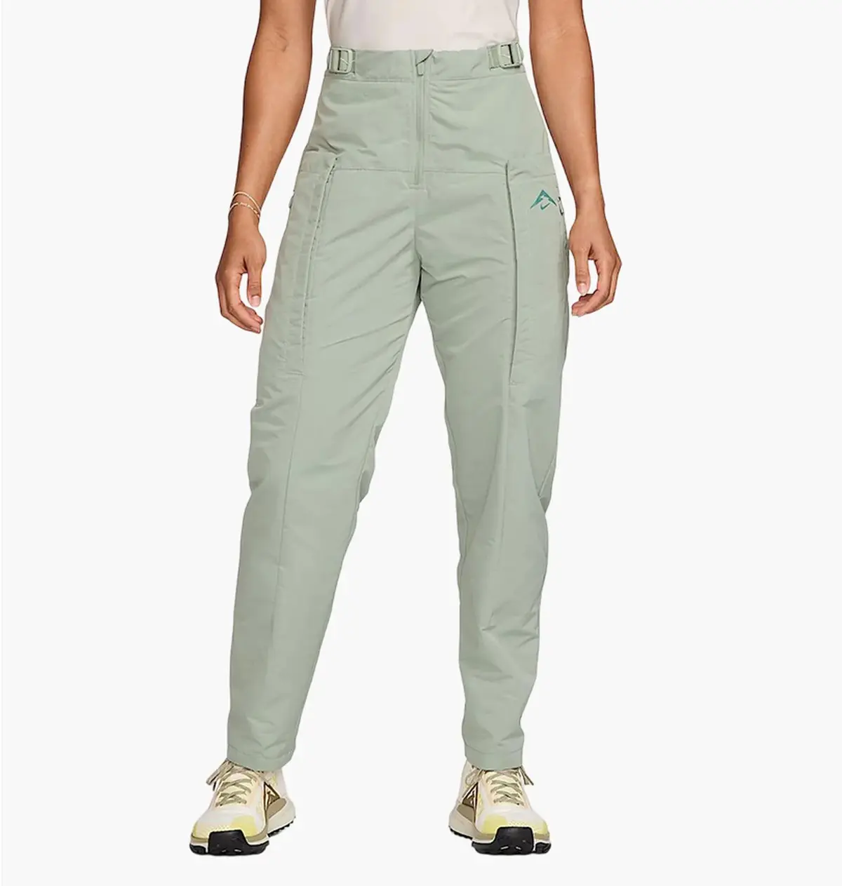 Брюки женские Nike Trail Repel Mid-Rise Running Trousers Green
