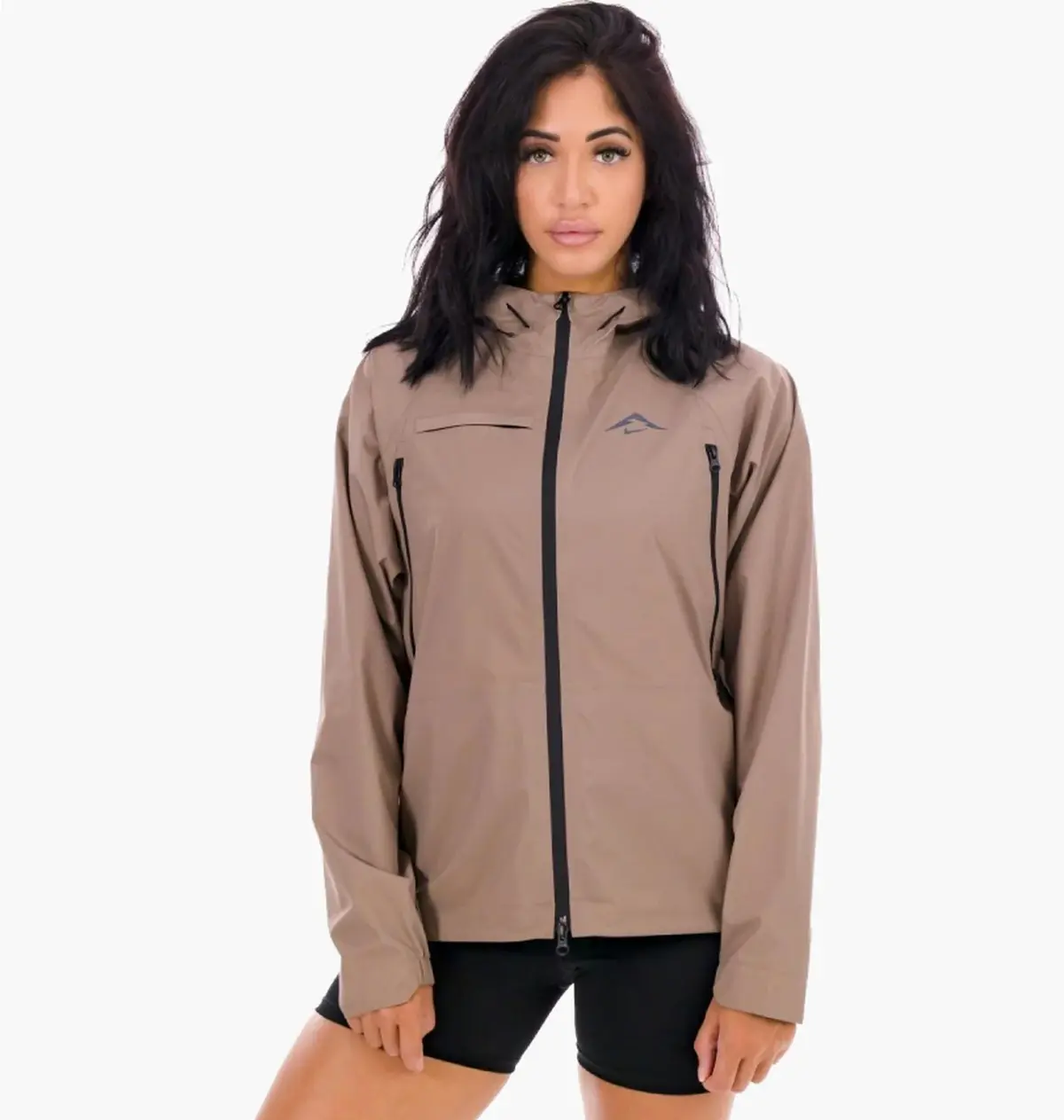 Ветровка женская Nike Trail Storm-Fit Adv Brown