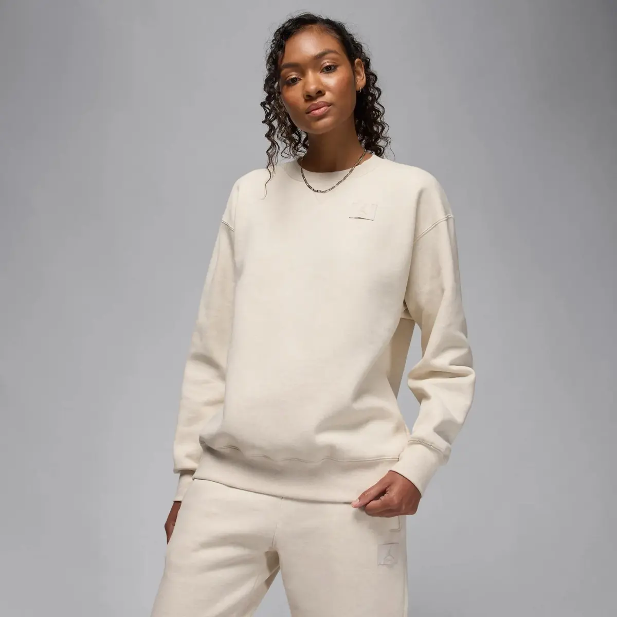 Кофта женские Jordan Flight Fleece Crew-Neck Sweatshirt