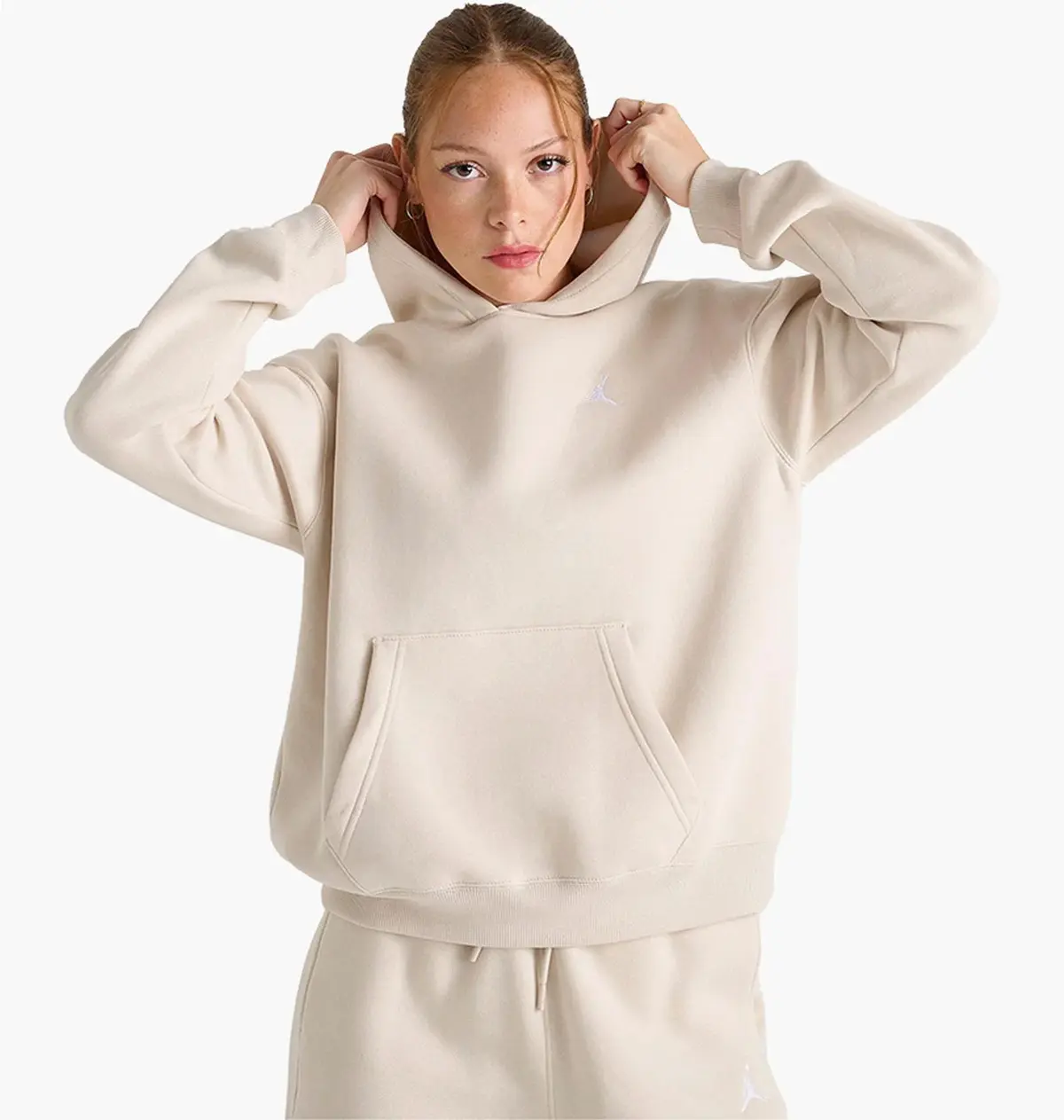 Кофта жіночі Jordan Brooklyn Fleece Beige