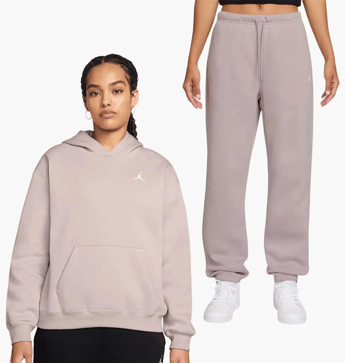 Спортивный костюм женской Jordan Brooklyn Fleece Pink