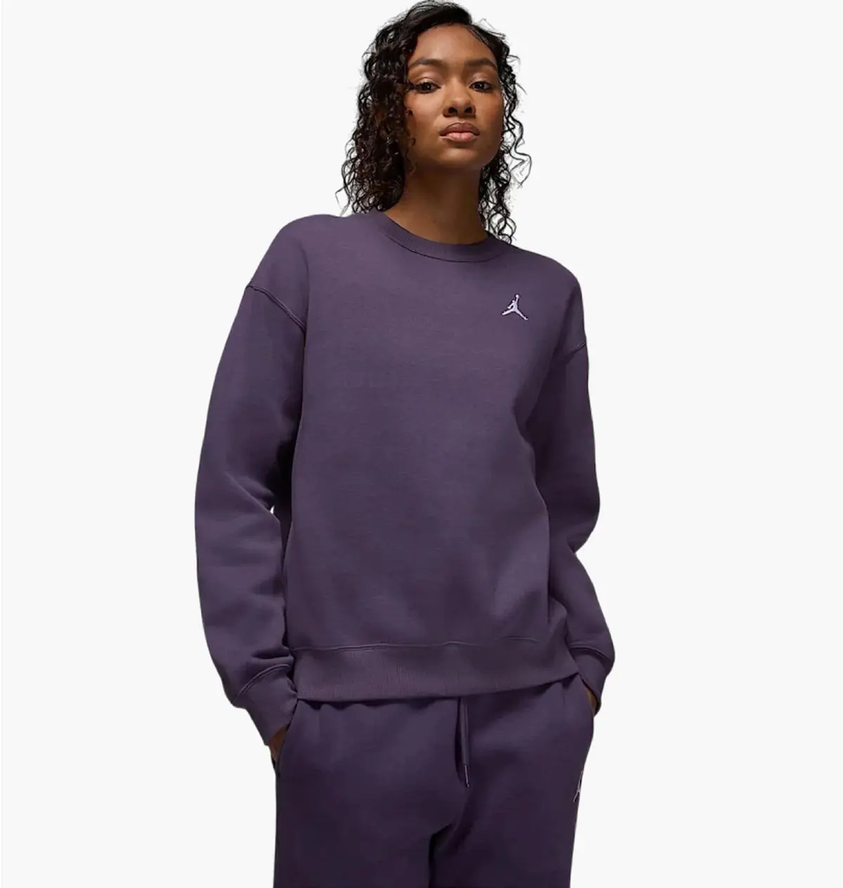Кофта женские Jordan Brooklyn Fleece Violet
