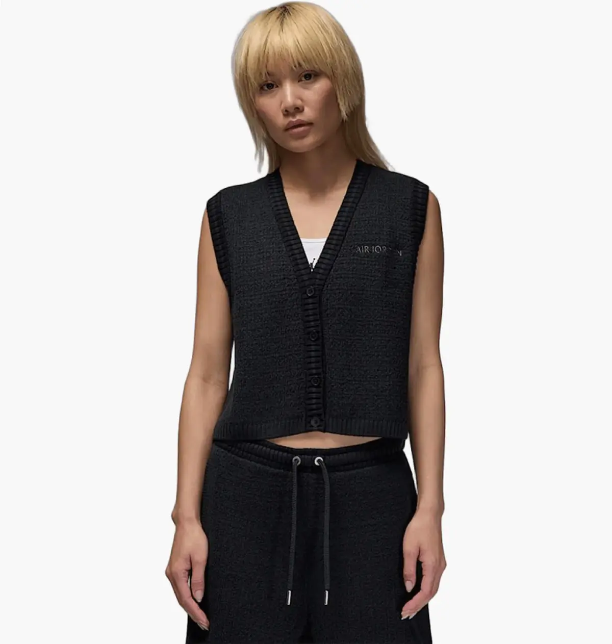 Жилетка женская Jordan Knit Vest Black