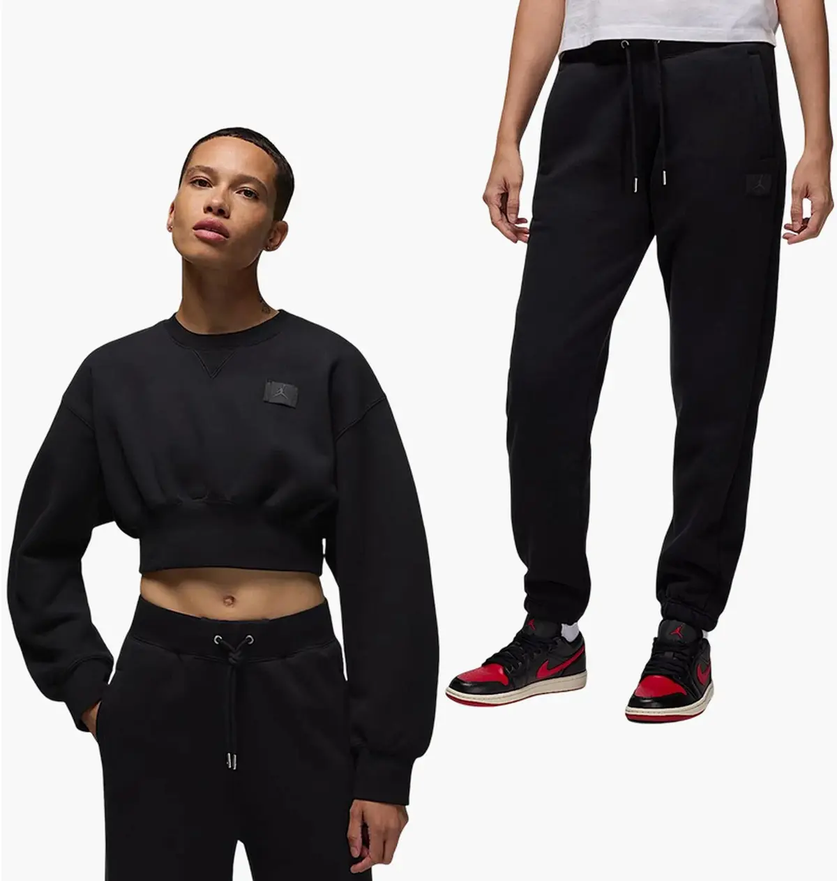 Спортивный костюм женской Jordan Flight Fleece Black